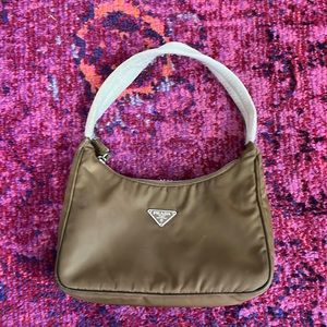 Prada mini vela nylon bag